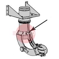 0000102198 Mounting Bracket, Including Joint MM-75 (White)