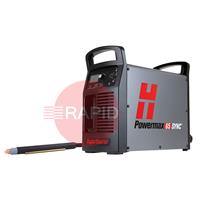 083327 Hypertherm Powermax 65 SYNC Plasma Cutter with 180° 7.6m Machine Torch & CPC Port, 400v CE