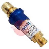30051000 GasiQ Safe-X 1000 Oxygen Resttable Flashback Arrestor. G3/8