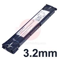 34725 Bohler Phoenix 120K Low Hydrogen Electrodes 3.2mm Diameter x 450mm Long. 2.75kg Drypack (59 Rods). E7018-1