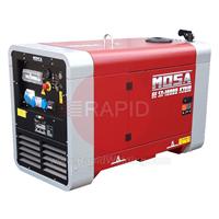 35.CM1K9021-P MOSA GE SX-10000 KTDM Welding Generator Package, with Wheels & Handles Kit - 3000 RPM, 1ph