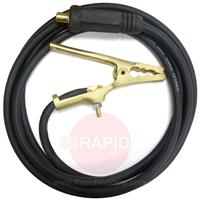 35XX35RD Deluxe Earth Return Cable Assembly. 35mm Sq Cable 35/50mm Dix Termination. 300amp