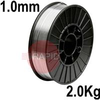 40431020 1.0mm Aluminium Mig Wire ER4043, (AlSi5) NG21. 200mm Diameter 2 kg Spool