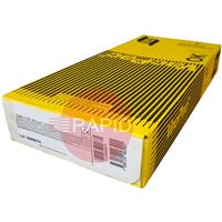 61852520L0 ESAB OK 61.85 Stainless Steel Electrodes, 2.5mm Diameter x 300mm Long, 4.2Kg Vacpac Carton (6 x 43 Rods), E347-15