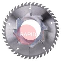 7010499 Exact P400 Cut & Bevel Blade For Materials: Plastic (PE, PP, PVC)