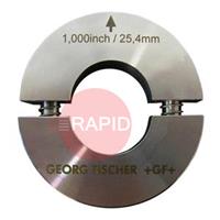 790030233 Orbitalum Stainless Steel Clamping shell for Tubes, for RPG 2.5, Tube OD 51.00mm, Clamping length 15mm