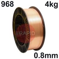 9680804 968 C9 CuSiMn1 MIG Wire 0.8mm 4kg