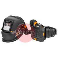 9873036 Kemppi Beta e90 XFA Auto Darkening Welding Helmet & PFU 210e PAPR System, Shades 9-15