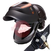 9873321 Kemppi Delta+ 90 XFA Auto Darkening Welding Helmet & FreshAir Pressure Control System, Shades 9 - 15