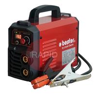 B18257-1 Lincoln Bester 170-ND MMA Inverter Arc Welder, with 3m Arc Leads - 230v, 1ph