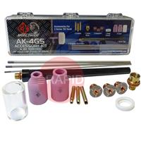 CK-AK4GS CK TIG Torch Complete Gas Saver Accessory Kit for CK9, CK20, CK100, FL130, CK200, CK230, FL230 (See Chart For Contents)