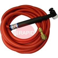 CK-TL2112HSFFX CK Trimline 3 Series 210 Torch. Gas Cooled 200 amp With 4m Superflex Cable & Flex Head. 3/8 BSP.