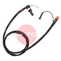 GXE308GA35 Kemppi Flexlite GXe K8 308G A Air Cooled 300A MIG Torch, w/ Euro Connection & GRE80 Torch Remote - 3.5m