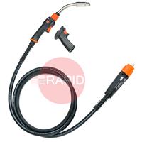 GXE403GMN5 Kemppi Flexlite GXe K3 403GMN Air Cooled 400A MIG Torch, w/ Multi-Neck System & Euro Connection - 5.0m
