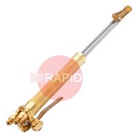 H3021 Harris 62-5BF Propane Or Natural Gas Cutting Torch - 460mm Long w/ 180° Head