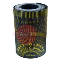 J1868 Curv-O-Mark 176GG Pipe Wrap-A-Round - 550°F, Large, 3