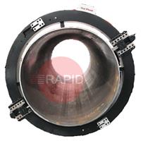 KPP-6-12 Key Plant Split Frame Pneumatic Clamshell, 168 - 325mm (6 - 12