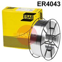 P1804109870 ESAB OK Autrod 4043, MIG Wire, 7Kg Reel, ER4043