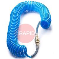 W007506 Kemppi FreshAir Pressure Flow Spiral Hose - 10m