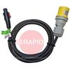 43,0004,0324  Fronius - TransPocket 110v Power Cable with 16A Yellow Plug