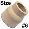 CK-8C6  CK Ceramic Cup Size #6, 9.6mm Bore, (3/8