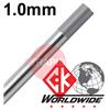 CK-T0407GC2  CK 1.0mm x 175mm (.40 x 7 inch) 2% Ceriated Tungsten