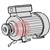 0320000220  Motor 1.5kW, 230V /1ph
