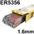 85107  ESAB OK Tigrod 5356 Aluminium TIG Wire, 1.6mm Diameter x 1000mm Cut Lengths - AWS A5.10 R5356, 2.5Kg Pack