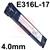 15404  Bohler FOX EAS 4 M-A Stainless Steel Electrodes 4.0mm Diameter x 350mm Long. 2.0kg Vacpac (39 Rods). E316L-17