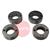 4017225  PATON U-Groove Feed Roller Set of 4 - Aluminium Wire: 1.4 - 1.6mm (4 Roll Drive)