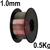 40430805  1.0mm Aluminium Mig Wire ER4043, (AlSi5) NG21. 0.5kg Spool