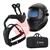 4600.190  Optrel Sphere X CLT Auto Darkening Welding Helmet & Swiss Air PAPR Air Fed Halfmask System, Ready to Weld Package