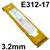 49338  UTP 65 D Stainless Steel Electrodes 3.2mm Diameter x 350mm Long. 1.3kg Vacpac (41 Rods), E312-17
