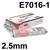 PTSPWE  Lincoln Electric Conarc 51 VPMD Low Hydrogen Electrodes 2.5mm Diameter x 350mm Long. 2.1kg Pack, E7016-1 H4