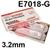 524437  Lincoln Electric Kyro 1 SRP Low Hydrogen 3.2mm Diameter x 450mm Long. 19.2kg Carton (8 x 2.4kg 50 Rods Packs). E7018-G-H4R