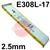 E316L32E  Esab OK 61.30 Stainless Steel Electrodes 2.5mm Diameter x 300mm Long. 0.7kg Vacpac (37 Rods). E308L-17