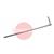 790041011  Pipe Length Gauge Bar for all GF 4, RA2, RA 4, RA 6 and RA 8 Machines