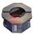 790045216  Aluminium Clamping Shells for RA 8, Tube OD 129mm