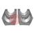 790046358  Aluminium Clamping Shell for GF 4 and RA 41 Plus, Pipe-OD 76.1mm