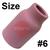 CK-2A6GS  Cup Alumina, Size #6, 9.5mm Bore x 32.6mm Long, 2 Series Gas Saver