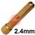 0700300985  2.4mm CK Stubby Collet