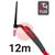 CK-EDS9F04  CK Diamond EDS 18FX Flex Head Water Cooled Tig Torch, 12m