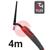 CK-EDS26R08  CK Diamond EDS 230FX Flex Head Water Cooled Tig Torch, 4m