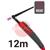 CK-EDS26R04  CK Diamond EDS 230RG Rigid Head Water Cooled Tig Torch, 12m