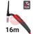 CK-EDS9F04  CK Diamond EDS 26FX Flex Head Air Cooled Tig Torch, 16m