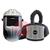 CR90LA  Weltek Kapio Auto Darkening Laser Welding Helmet w/ Airkos PAPR System, Shade 5 - 13