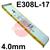 E316L40  Esab OK 61.30 Stainless Steel Electrodes 4.0mm Diameter x 350mm Long. 1.7kg Vacpac (31 Rods). E308L-17