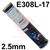 0032N  Elga Cromarod 308LP Stainless Steel Electrodes, 2.5mm Diameter x 300mm Long 3.0kg Tin (188 Rods)