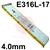 E316L40E  Esab OK 63.30 Stainless Steel Electrodes 4.0mm Diameter x 350mm Long. 1.7kg Vacpac (31 Rods). E316L-17