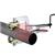 GSHXX  Pipe Clamp 280mm with V Pads. For 40-64mm Diameter Tubes